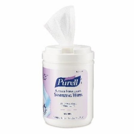 PURELL Hand Sanitizing Wipes Alcohol Formula, Fragrance Free, Canisters 9031-06